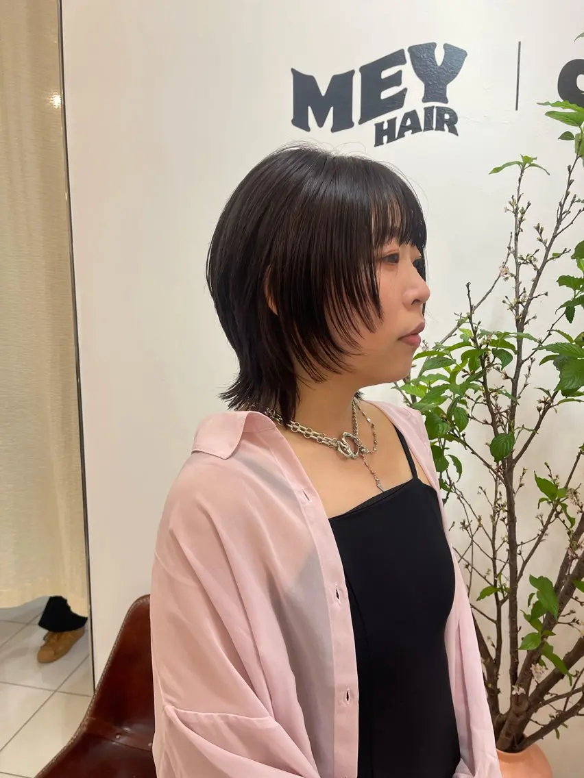 ショート カラー 似合わせカット ウルフカット カット ヘアカラー トリートメント 丁寧なカウンセリング 🌿KENTA🌿のヘアスタイル