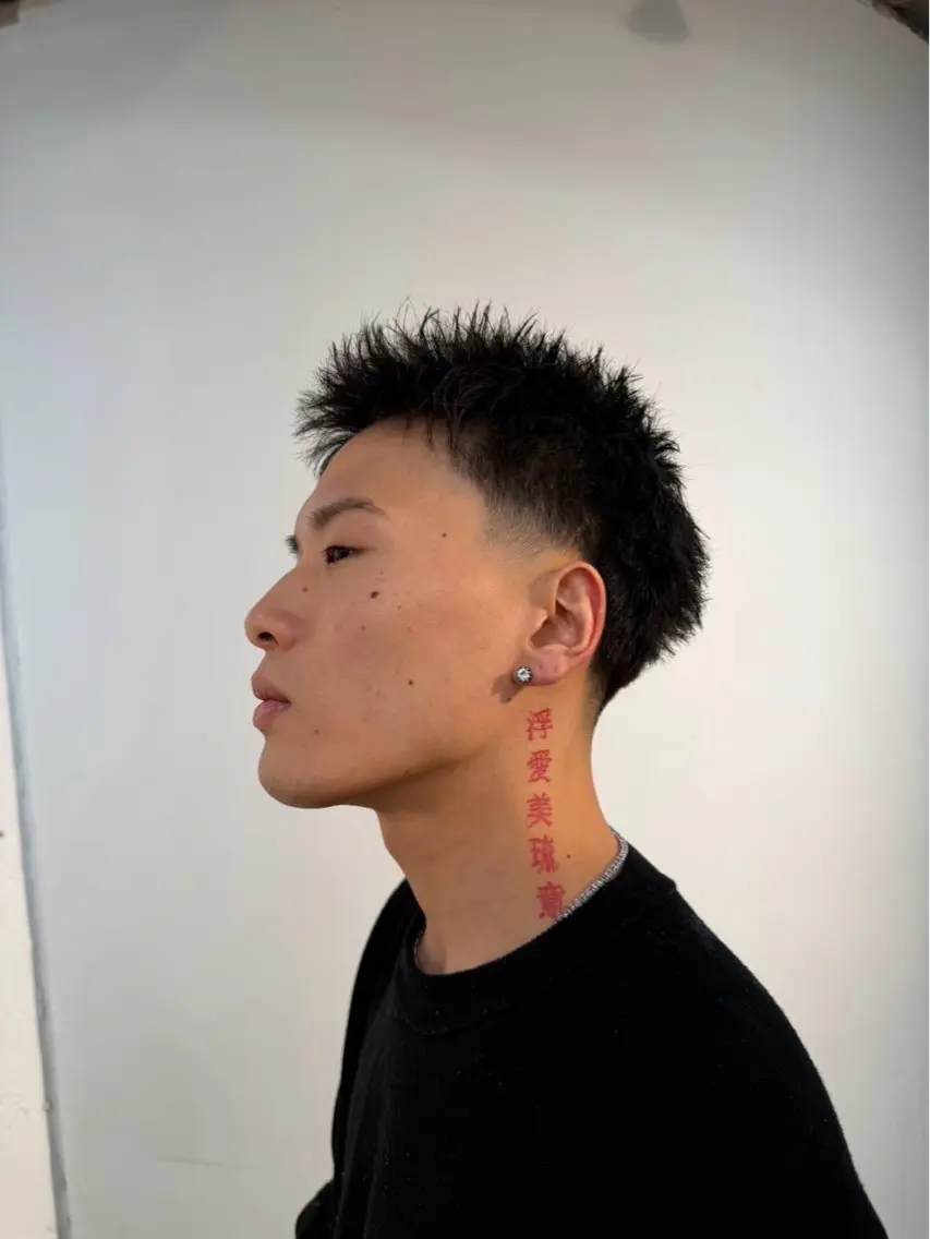 ウォリアーカット×テーパーフェード(モデルのため20代のみの募集となります。)の写真