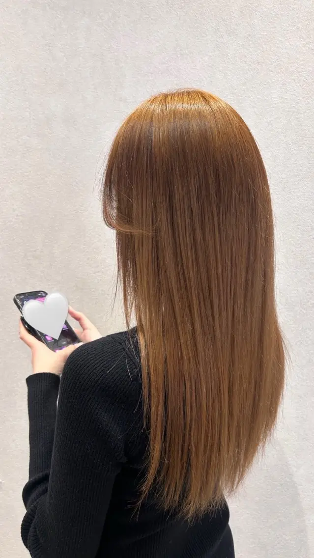 🤍カット+艶カラー+5STEPトリートメント(ホームケア商品付き)🤍の写真