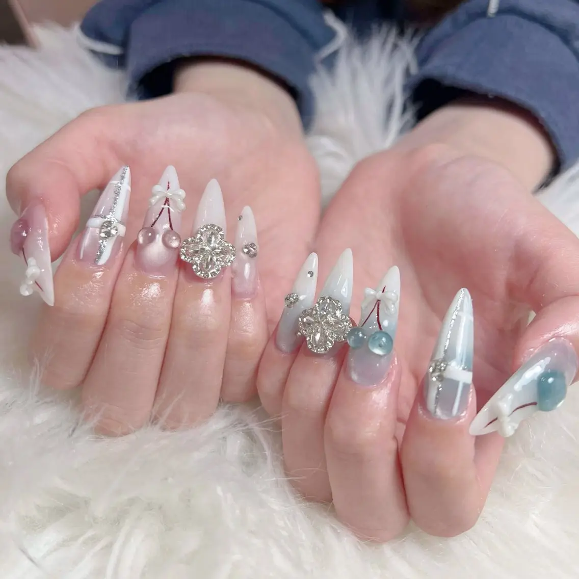 ネイル フットネイル ロングネイル マグネットネイル ネイルチップ ワンホンネイル ハンドネイル Lyna 池袋のネイルデザイン
