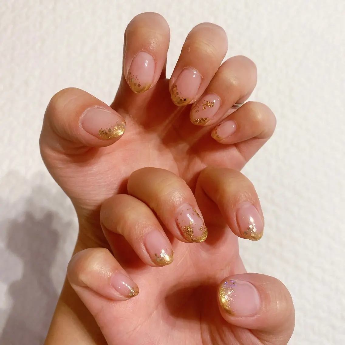 ネイル ゴールド 持ち込み ブライダルネイル eptu nailのネイルデザイン