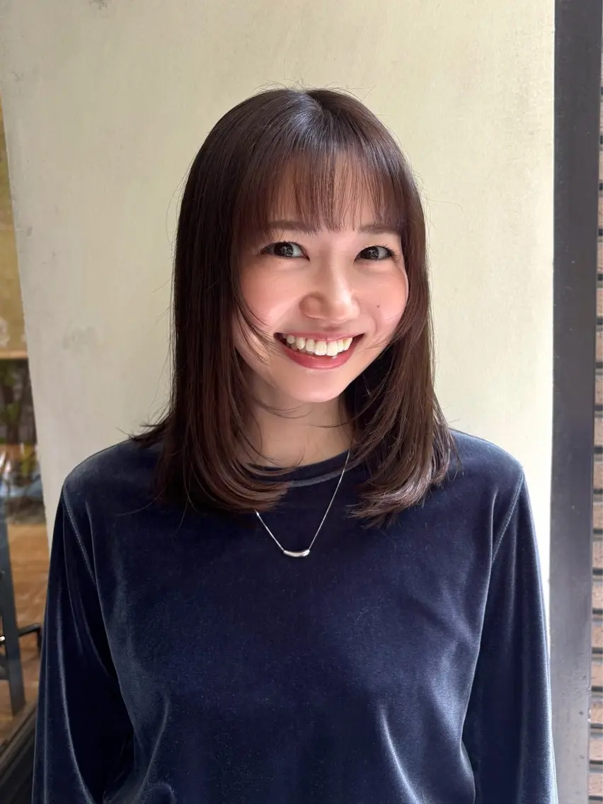 【トリートメント付き💕】カット+髪質改善カラー+3stepトリートメント🪄︎︎リピーター様限定メニューですの写真