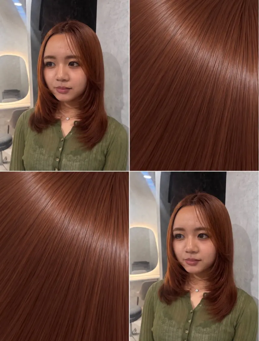 ロング カラー 色落ちまで盛れる 💟まなみのヘアスタイル