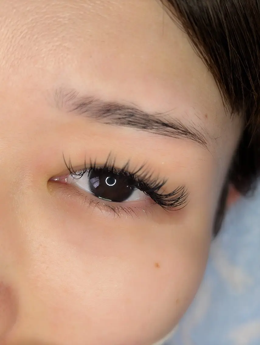マツエク・マツパ フラットラッシュ マツエク EYELASH lino　合志市のマツエク・マツパデザイン