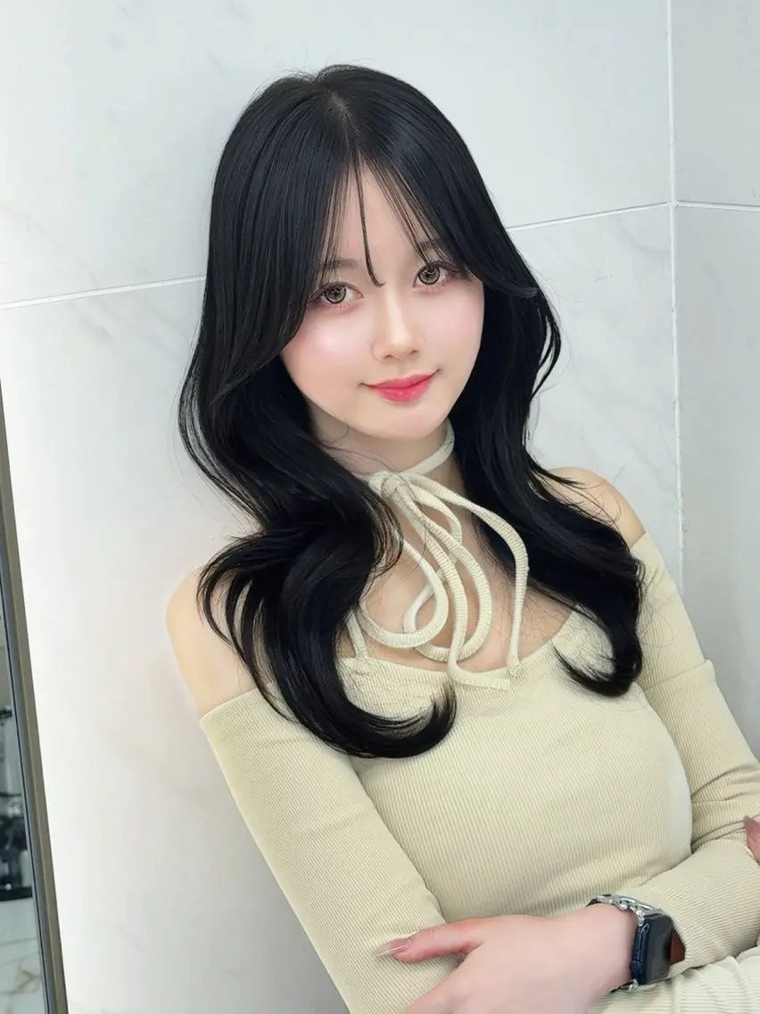 ロング カラー 小林 拳人のヘアスタイル