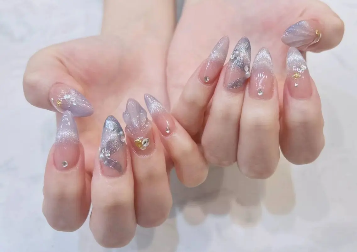 ネイル アートネイル フラワーネイル フットネイル フレンチネイル ジェルネイル Babarla Nailのネイルデザイン