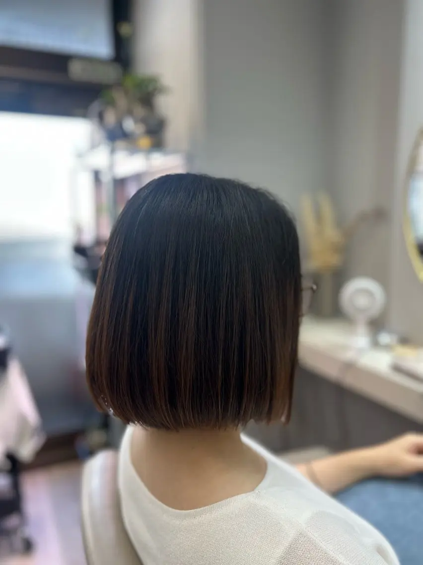 ショート ボブ カット ヘッドスパ 池田 太一のヘアスタイル