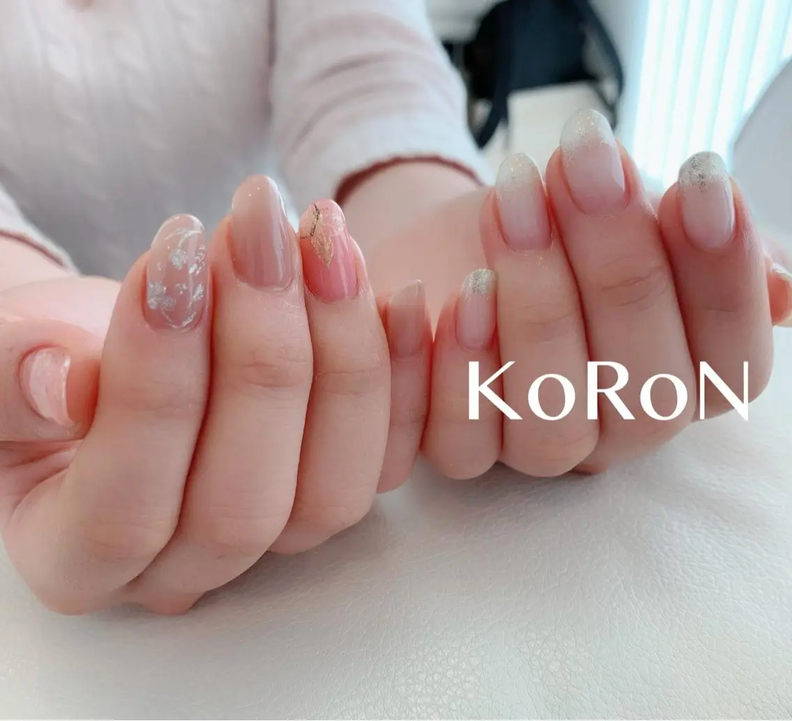 ネイル ハンドネイル 自宅サロン鎌倉 KORONのネイルデザイン
