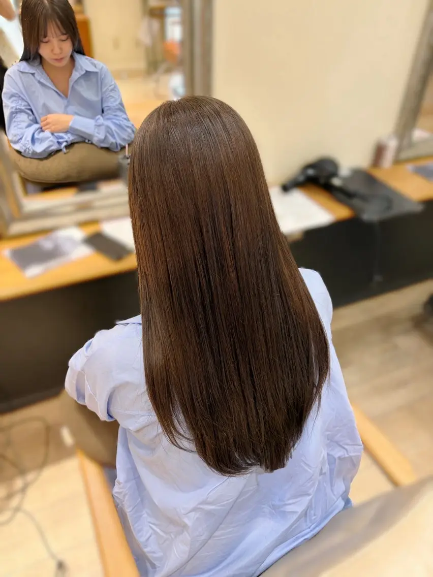 ロング ヘアカラー トリートメント みゆ/ カラーリスト🎀のヘアスタイル
