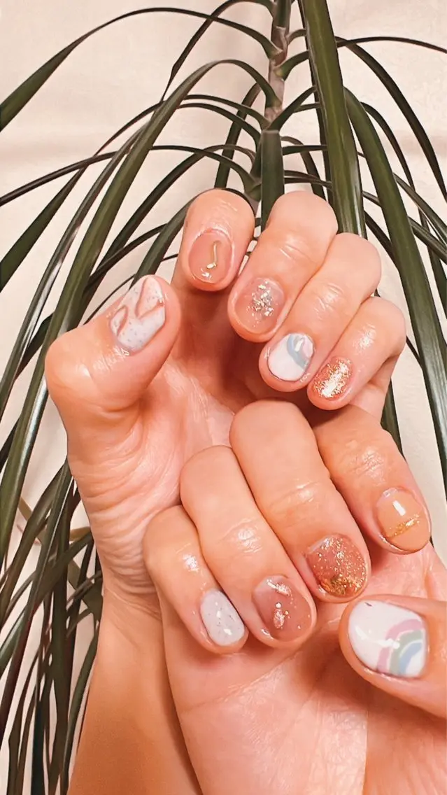 ショート ハンドネイル kapai nailのネイルデザイン