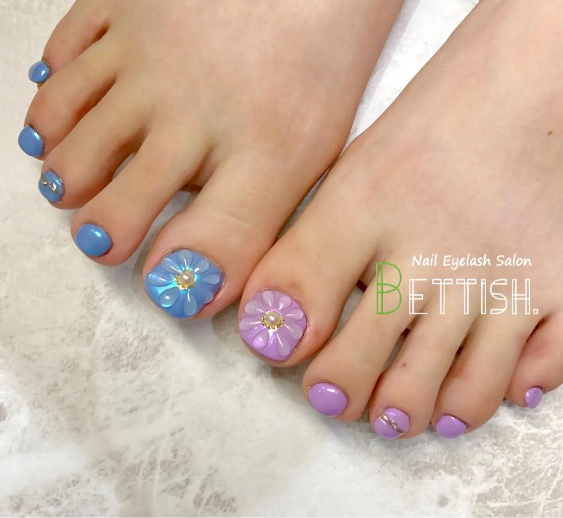 ネイル フットネイル BETTISH. KUMIKO☺︎︎のネイルデザイン