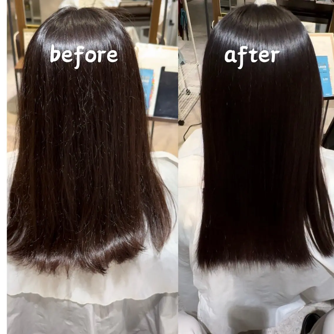 ロング 縮毛矯正専門店 unlabel近藤のヘアスタイル