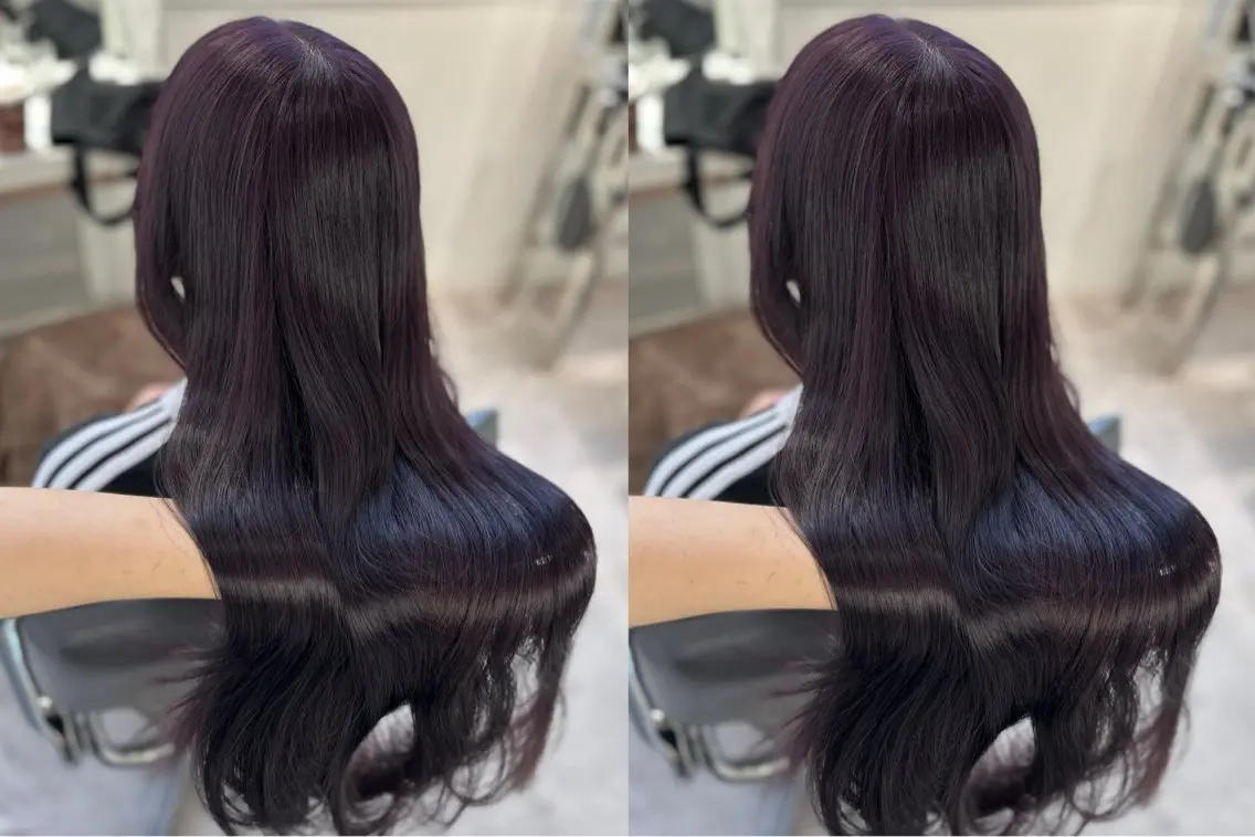 ロング カラー ブリーチ ダブルカラー ラベンダーカラー ブリーチなしカラー 渋谷韓国レイヤー /SAYAKA🩶ᩚのヘアスタイル