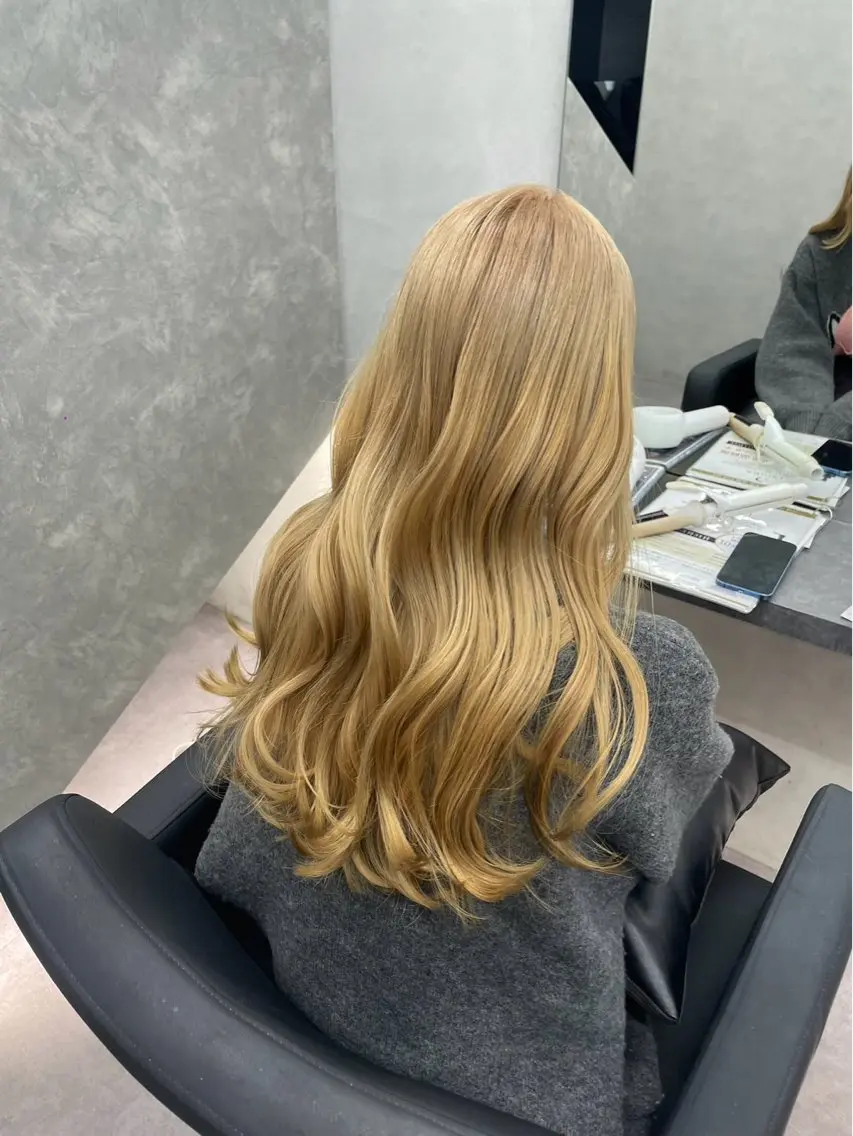 ロング カラー 東谷栞里 /カラーモデル募集中のヘアスタイル