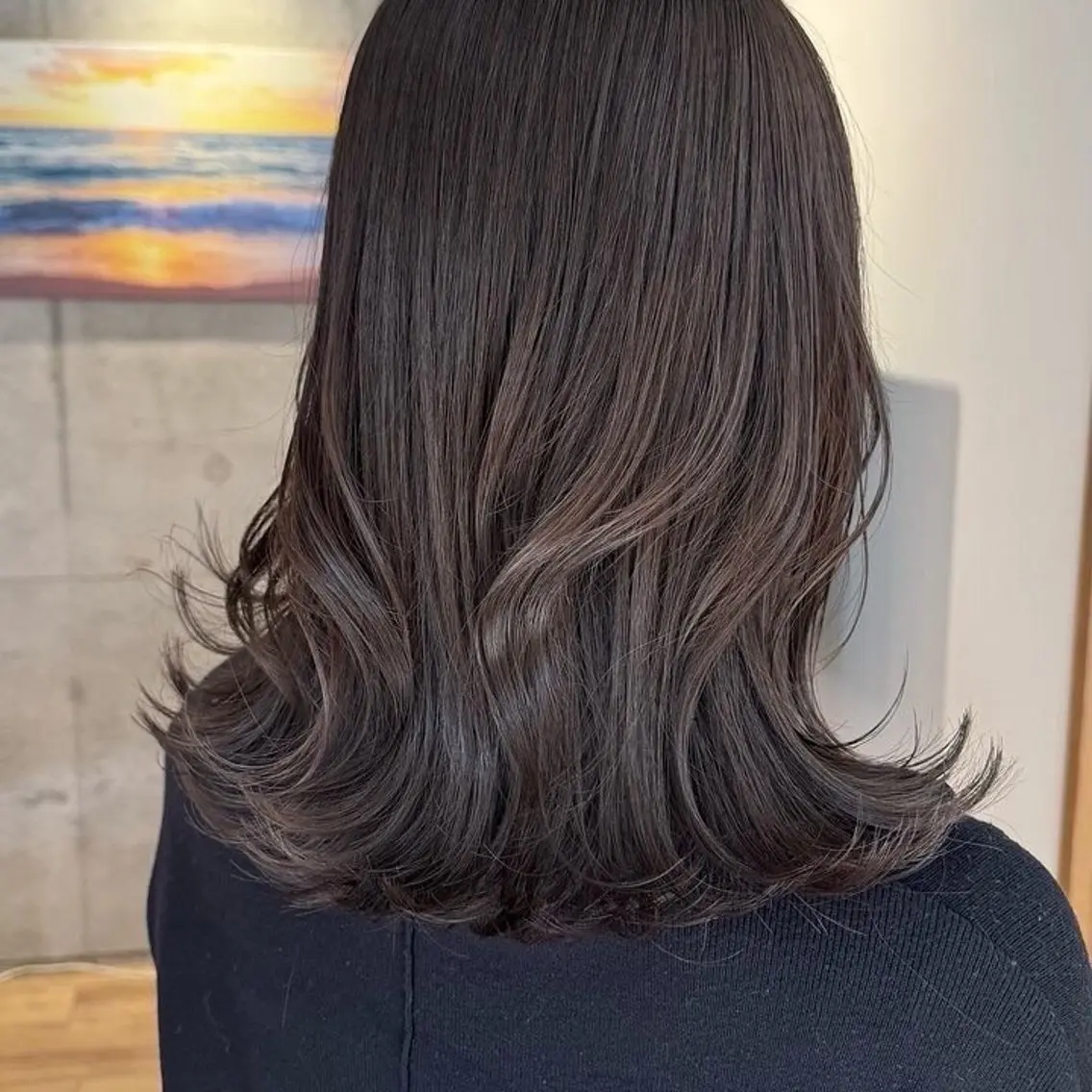ミディアム カラー OAKplus＋ モデル募集中のヘアスタイル