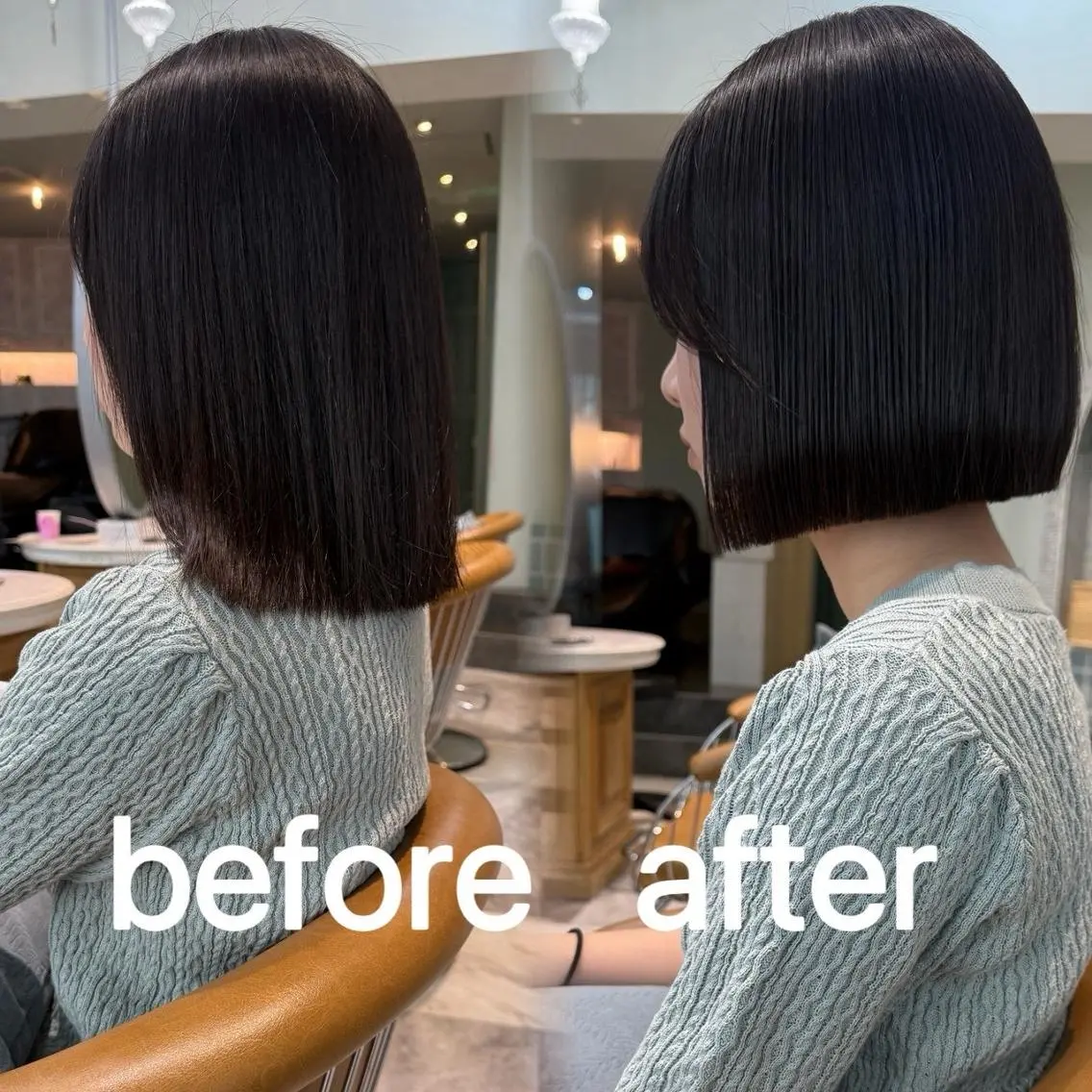 ミディアム Lond roseのヘアスタイル