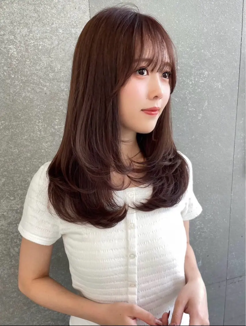 カラー ヘアカラー トリートメント ANRI🎀 福岡美容師/韓国🎀のヘアスタイル
