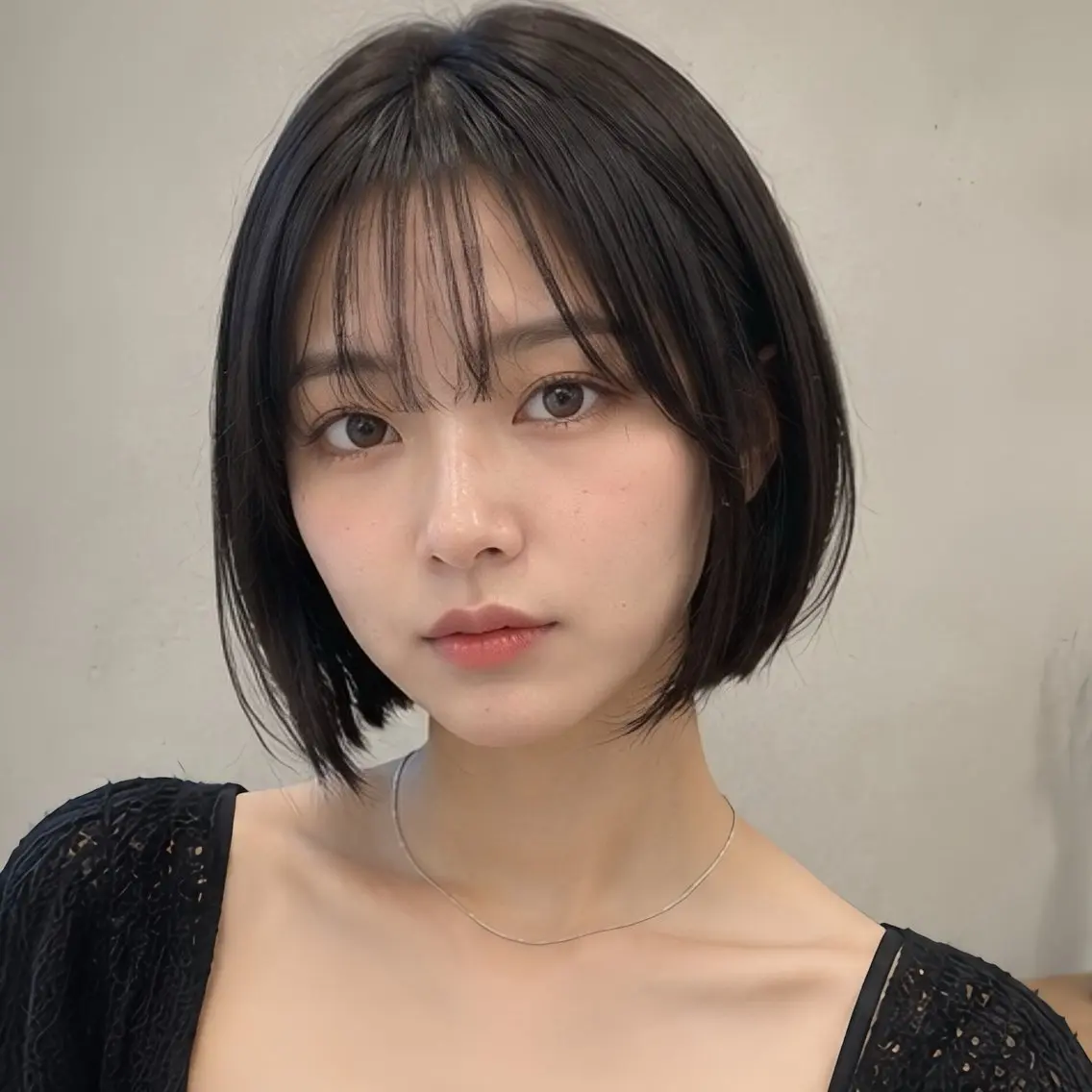 ショート 縮毛矯正 トリートメント 縮毛矯正/レイヤー/ 前髪カット/おばかんのヘアスタイル