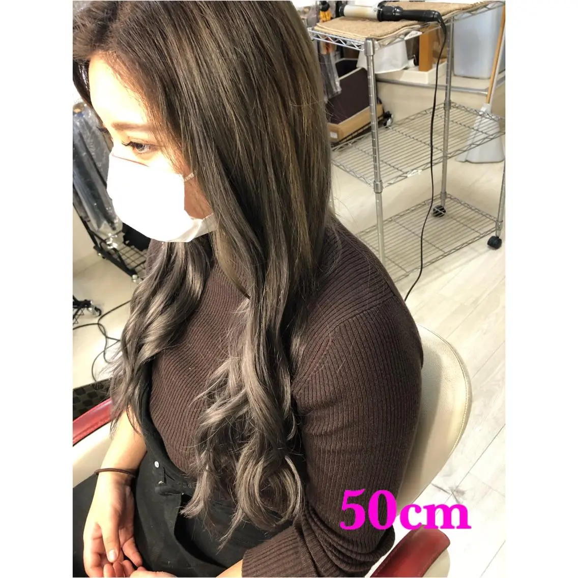 ロング エクステ 🌸ドレスアップ 心斎橋店🌸のヘアスタイル