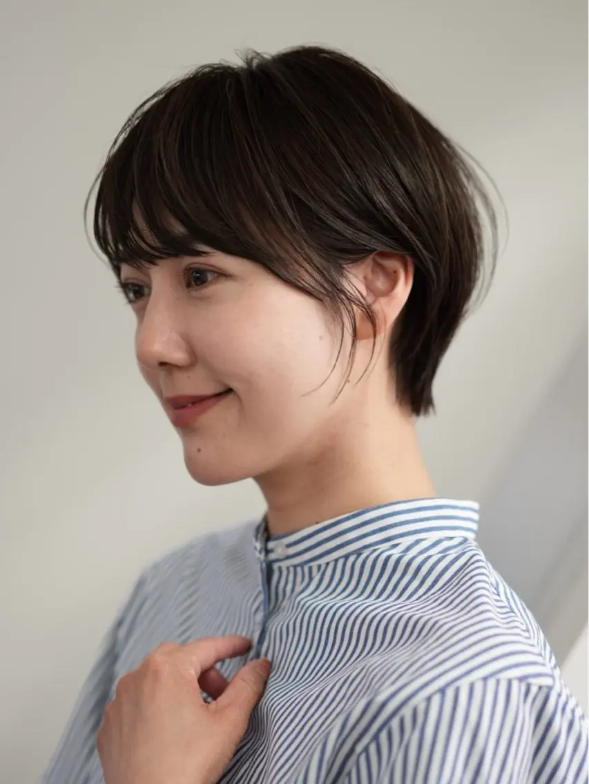 ショート カット トリートメント 髪質改善カラー ショートボブ専門のヘアスタイル