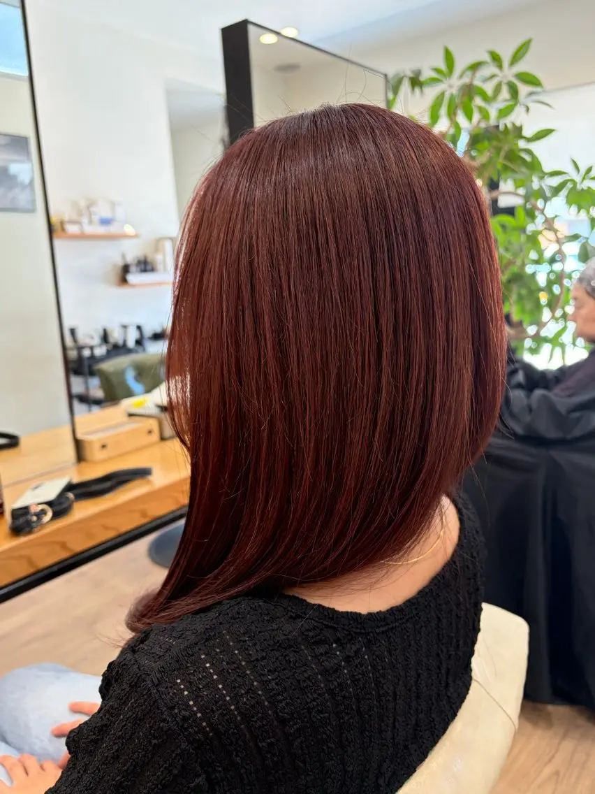 ロング 似合わせ透明感カラー 宇治　ヤマノのヘアスタイル