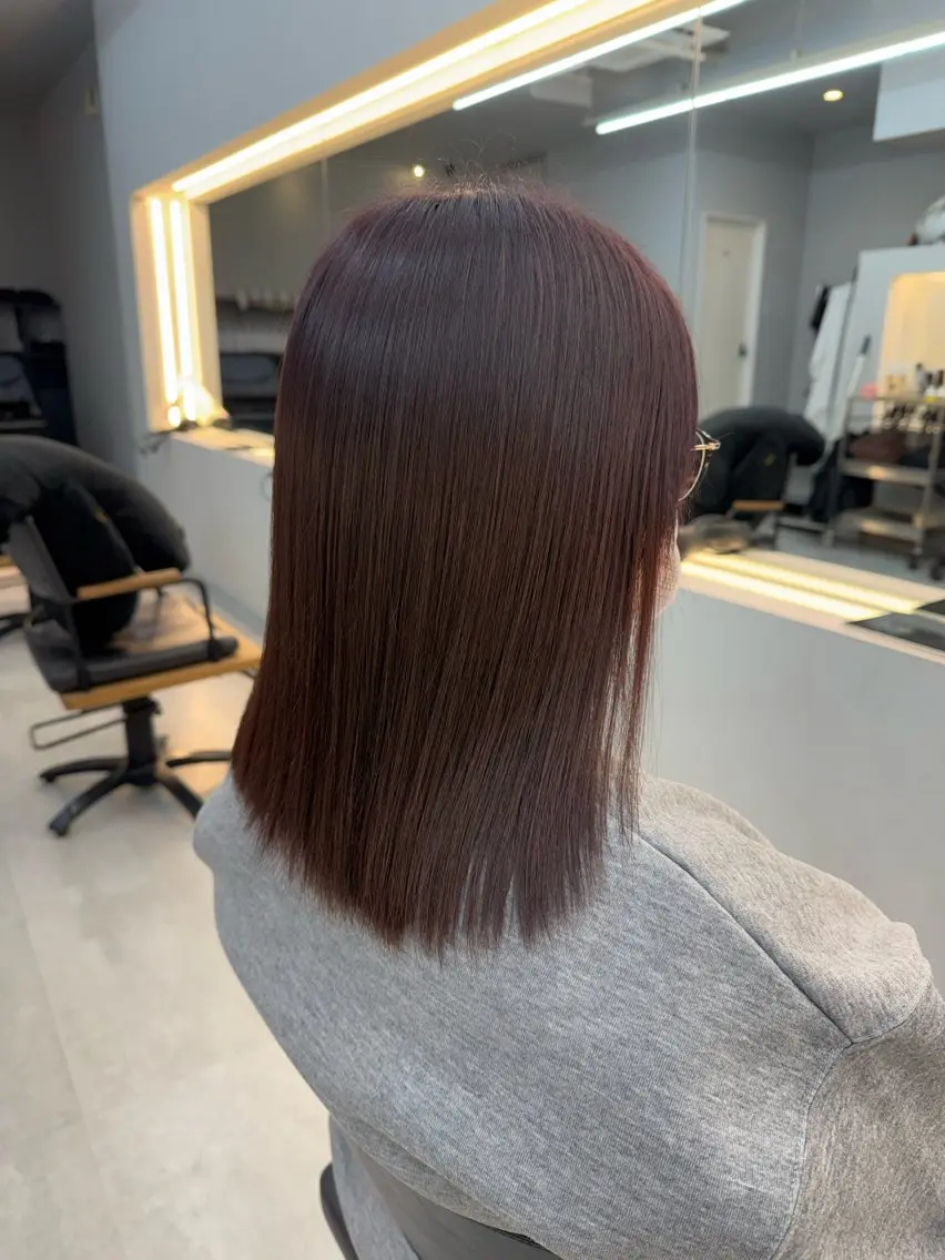 カラー ラベンダーカラー ピンクカラー ピンクラベンダー ヘアカラー wuvhair/ あかりのヘアスタイル