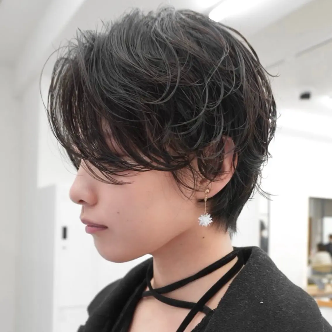 『期間限定』ショートカット+パーマ 2stepトリートメント✨🌱　3cm以上切らせていただける方限定🌈の写真