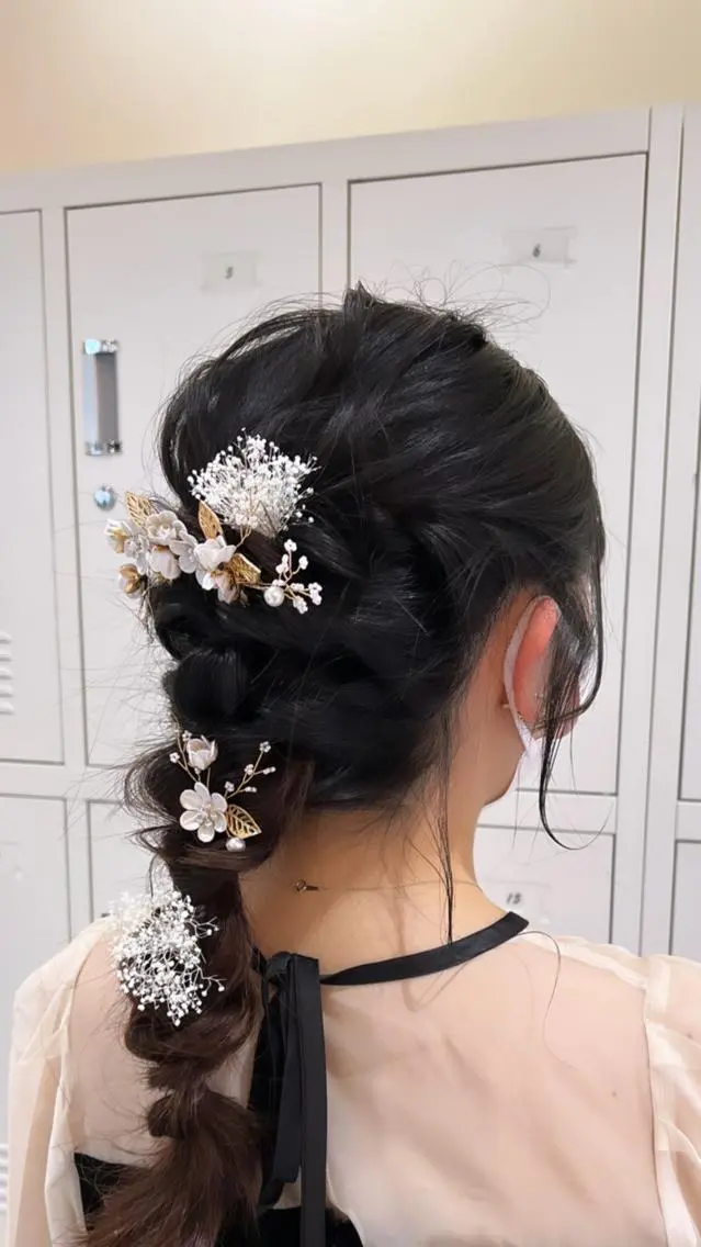 🌈季節限定ヘアセット🌈の写真