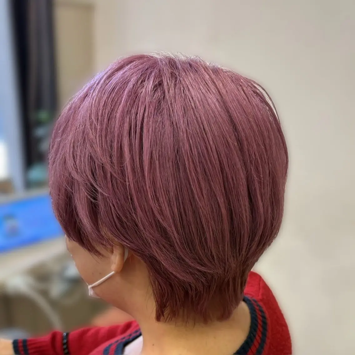 ショート カラー ヘアカラー トリートメント 透明感カラー🫧/ ハイトーン/いよりのヘアスタイル