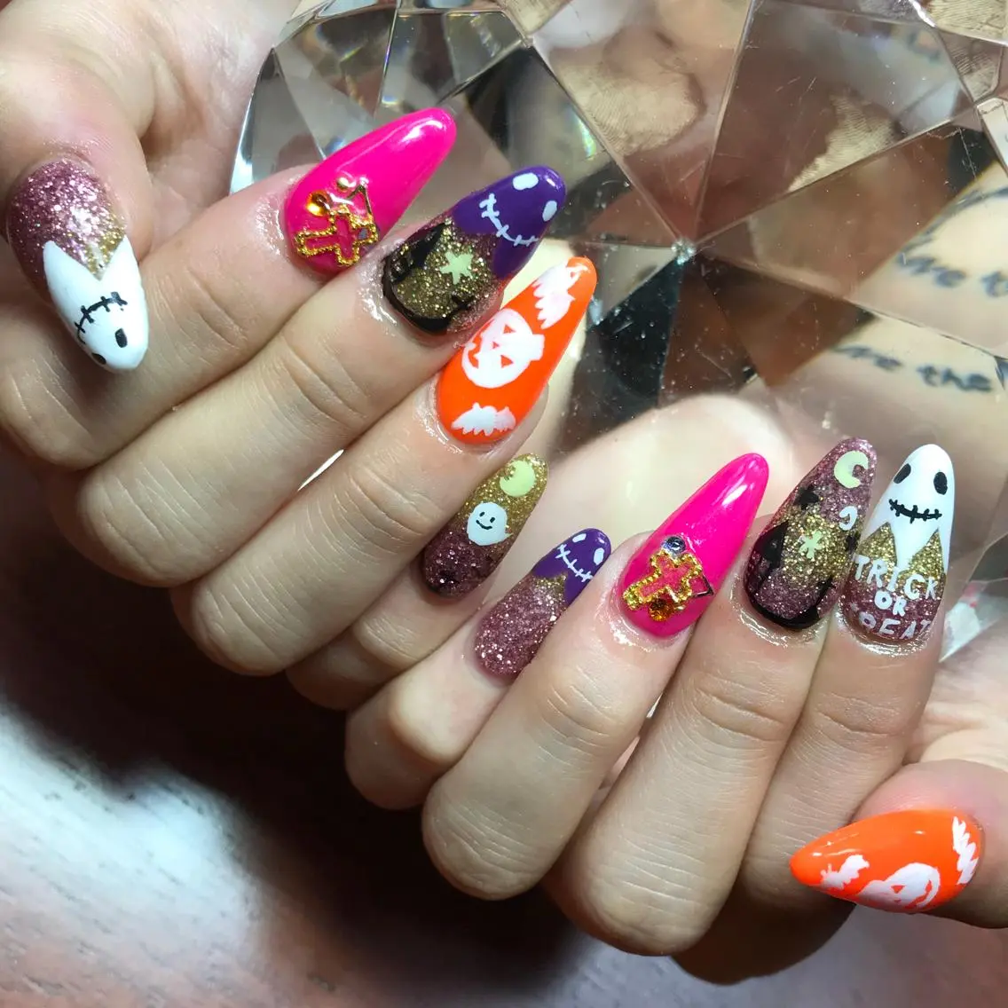 ロング ネイル スカルプネイル ハンドネイル 《LB》ラブリエ Nail&eyeのマツエク・マツパデザイン
