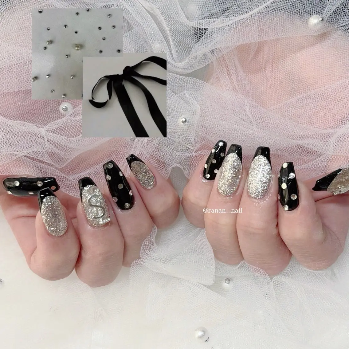 ネイル ハンドネイル 𝓇𝒶𝓃𝒶𝓃 𝓃𝒶𝒾𝓁のネイルデザイン