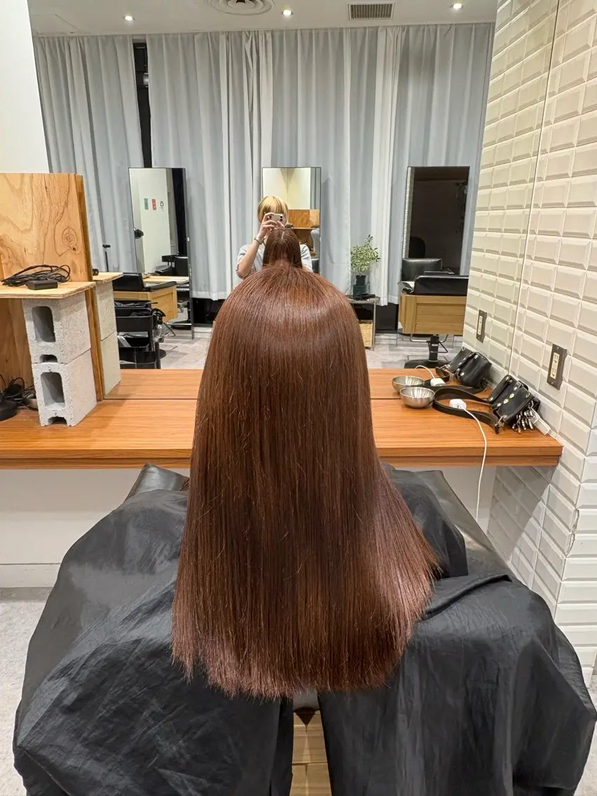 ロング カラー さきた ひかるのヘアスタイル