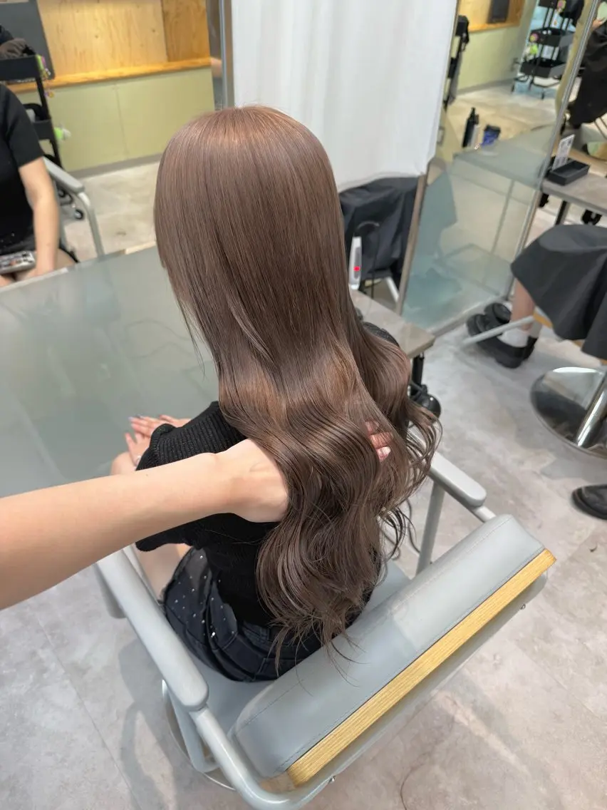 ロング カラー カット ヘアカラー トリートメント 伶風/ ボブのヘアスタイル