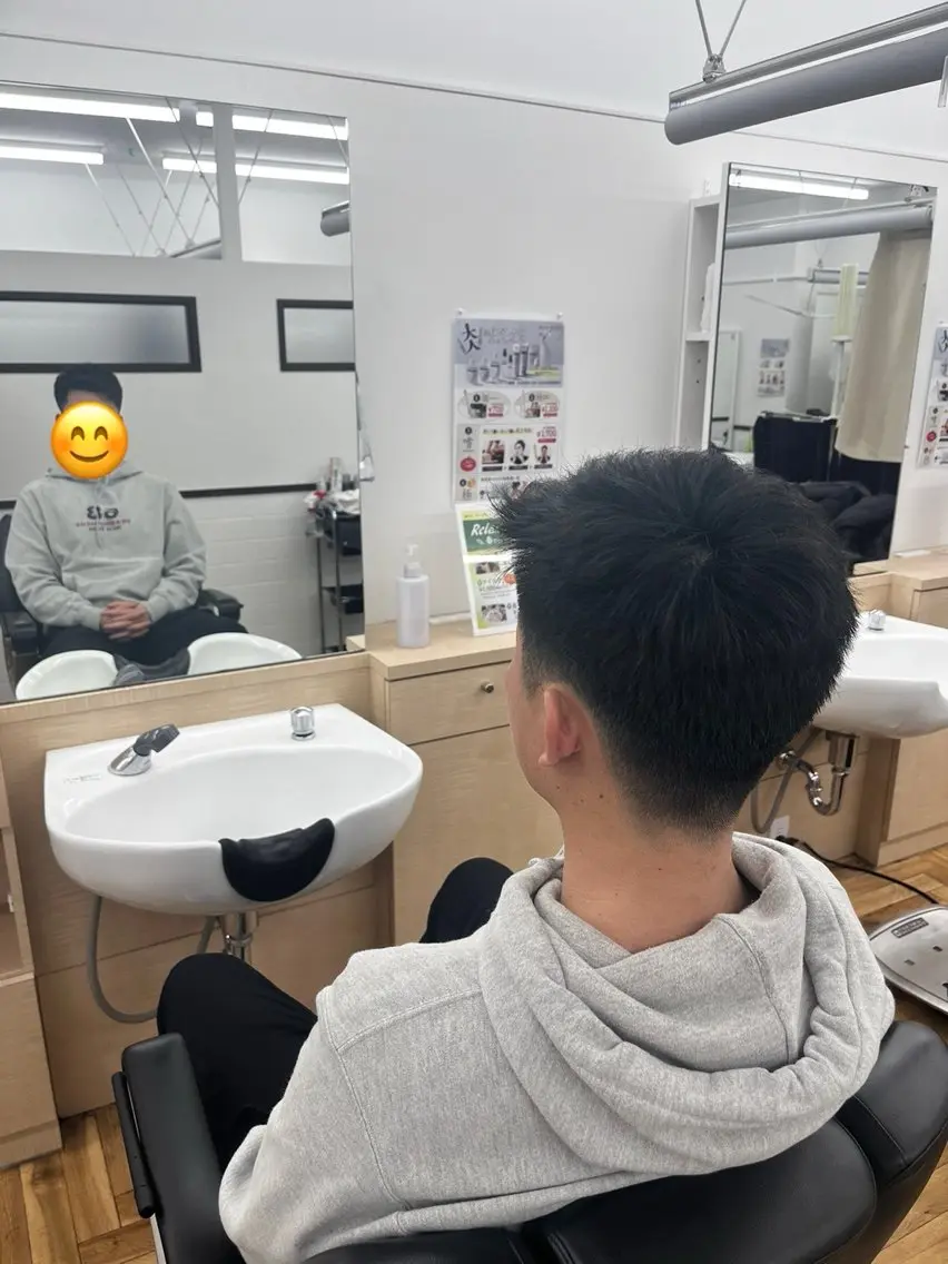 ショート メンズ 清水 寧生のヘアスタイル