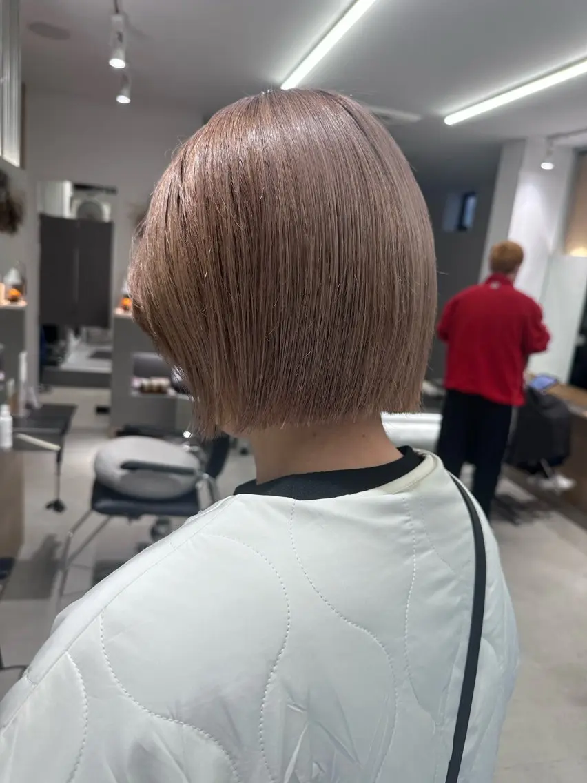 ショート ヘアカラー GOAT_茅ヶ崎 キシ サクラのヘアスタイル