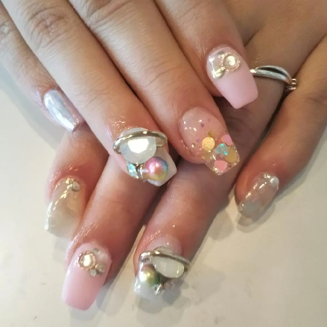 ネイル パステルネイル private salon mieのネイルデザイン