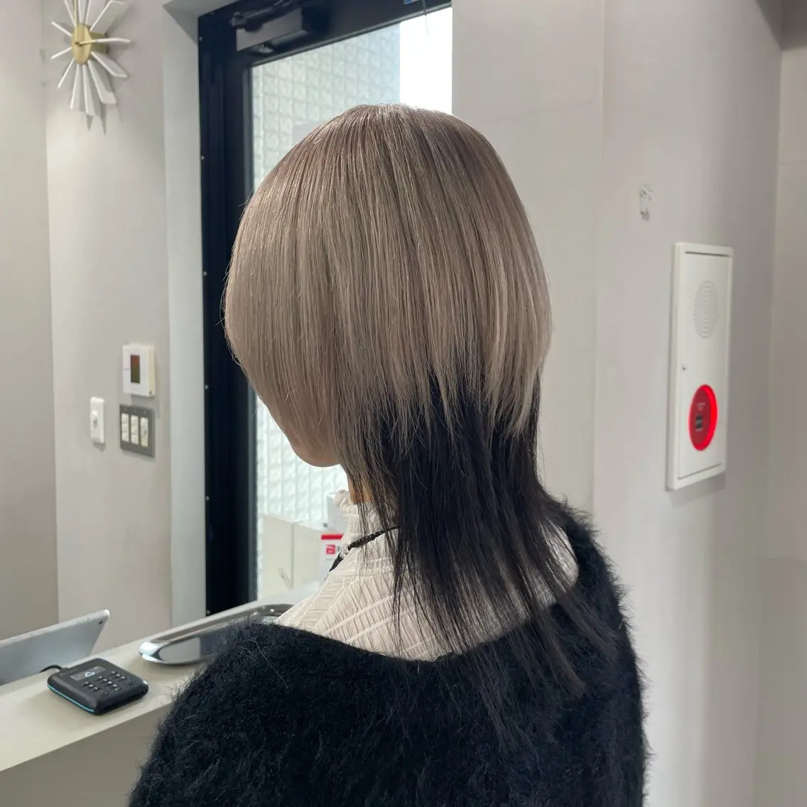 カラー グレージュ カット ヘアカラー トリートメント REINA ISHIDOのヘアスタイル
