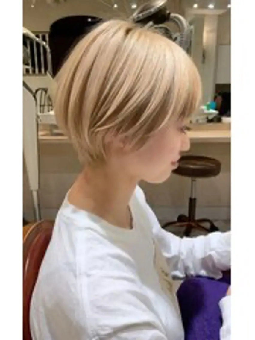 ショート 渋谷ショート、パーマ 美容師vain はるのヘアスタイル