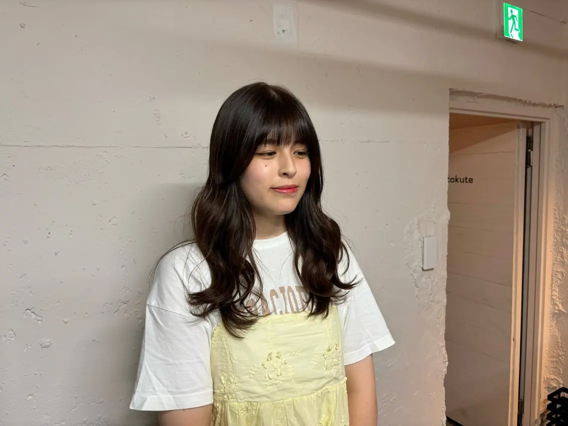 ロング カラー 🩵似合わせカット SEIRA🩵のヘアスタイル