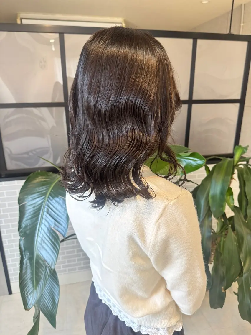 ミディアム カラー annuy りょう🤎のヘアスタイル