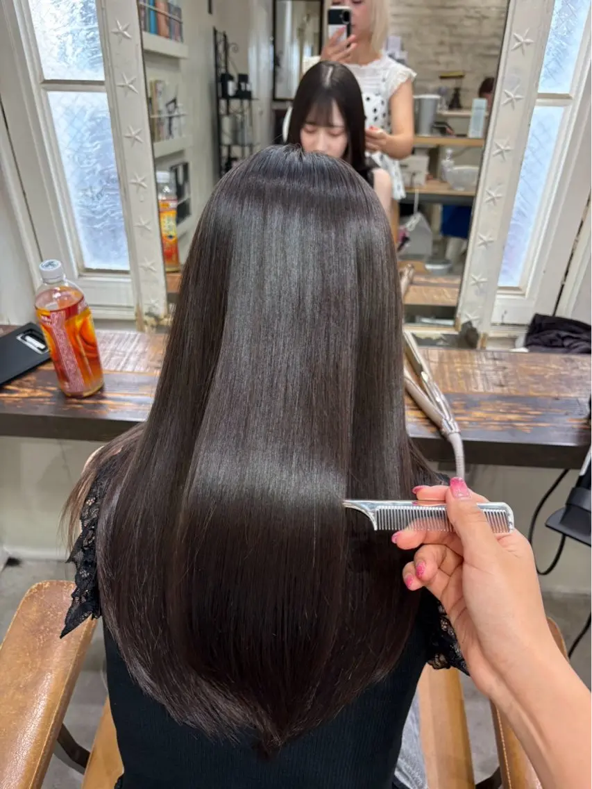 「巻ける!」プレミアム縮毛矯正+3stepトリートメント🎀の写真