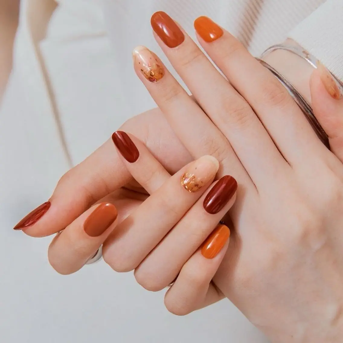 ネイル アートネイル 成人式 ジェルネイル ニュアンスネイル ネイルチップ Kora Nailのネイルデザイン
