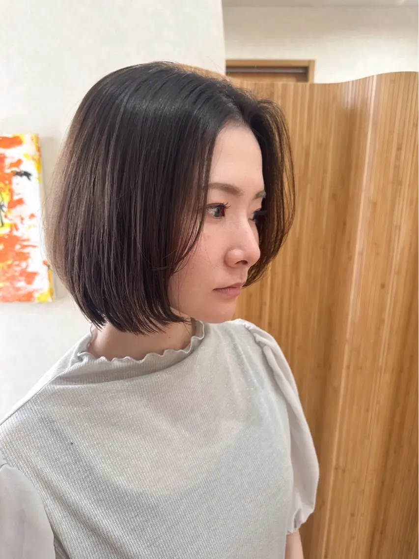 ショート カラー カット ヘアカラー トリートメント 透明感カラー/インナ ーカラー/木谷友哉のヘアスタイル