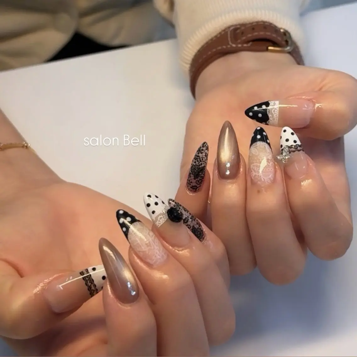 ネイル ハンドネイル salon Bell *kurumi *のネイルデザイン