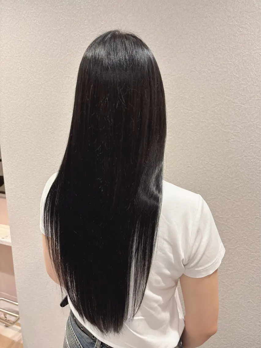 艶々縮毛矯正🪼🫧+カット💇♀️開始時間平日15時、金曜日16時限定の写真