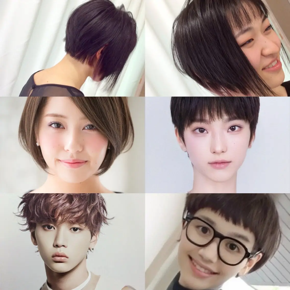 ショート ショートヘア au栄矢場町 似合わせカットのヘアスタイル
