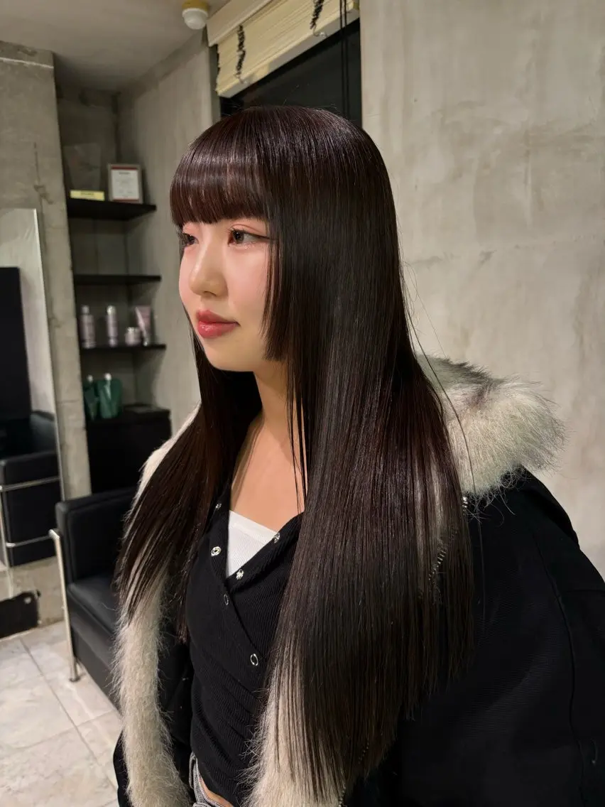 ロング ハイトーン/ ハイライト真柚🍨のヘアスタイル