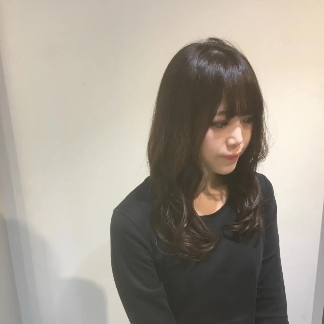 ロング カラー カット ヘアカラー トリートメント しのはら まどかのヘアスタイル