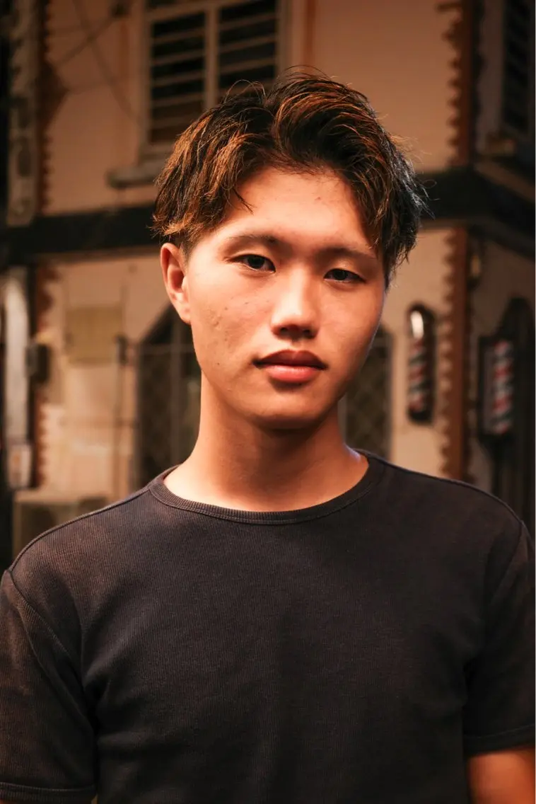 メンズ カット COME ＧHEAD 想大のヘアスタイル