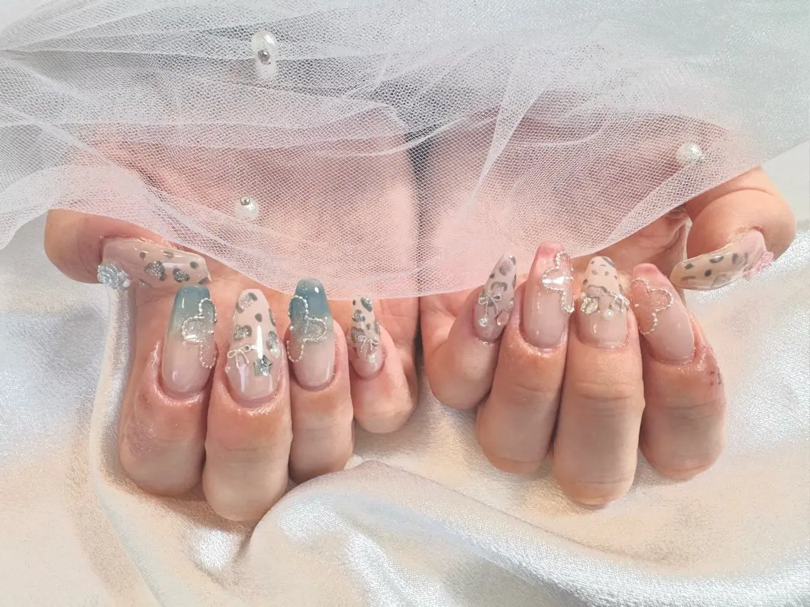 ネイル 持ち込み shiori ショートネイル❌のネイルデザイン